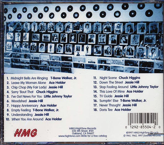 T-Bone Walker, Jessie Hill, Ace Holder, Etc. - Downey Blues (marked/ltd stock)