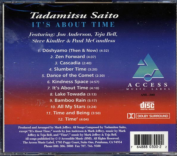 Tadamitsu Saito - It's About Time