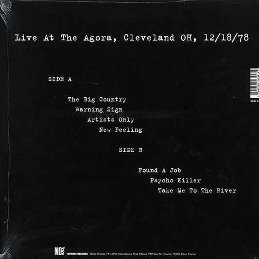 Talking Heads - Live At The Agora, Cleveland OH, 12/18/78