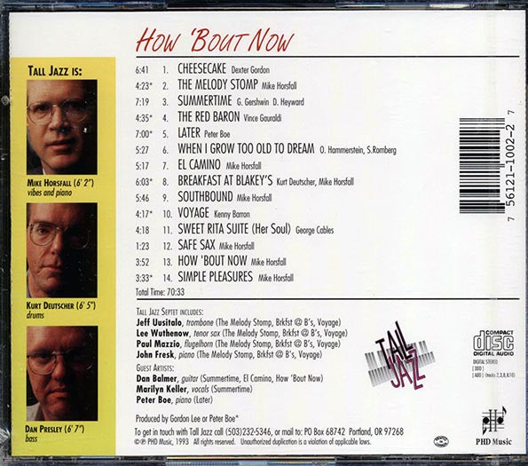 Tall Jazz - How 'Bout Now