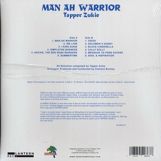 Tappa Zukie - Man Ah Warrior