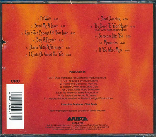 Taylor Dayne - Soul Dancing (marked/ltd stock)