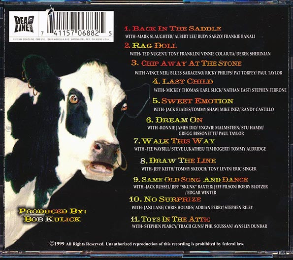 Ted Nugent, Vince Neil, Mark Slaughter, Jack Russell, Etc. - Tribute To Aerosmith: Not The Same Old Song And Dance (marked/ltd stock) CD