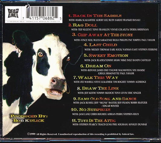 Ted Nugent, Vince Neil, Mark Slaughter, Jack Russell, Etc. - Tribute To Aerosmith: Not The Same Old Song And Dance (marked/ltd stock) CD