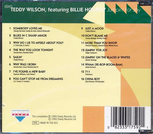 Teddy Wilson, Billie Holiday - Jumpin For Joy