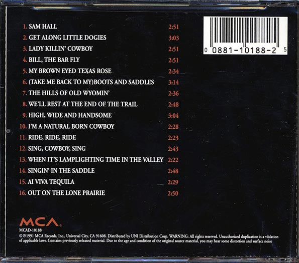 Tex Ritter - The Country Music Hall Of Fame (remastered)