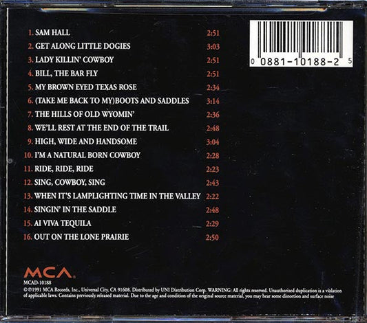 Tex Ritter - The Country Music Hall Of Fame (remastered)