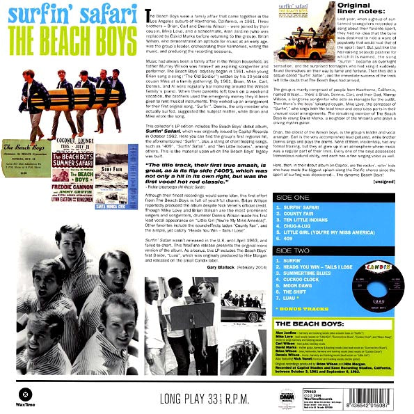 The Beach Boys - Surfin' Safari (ltd. ed.) (180g)