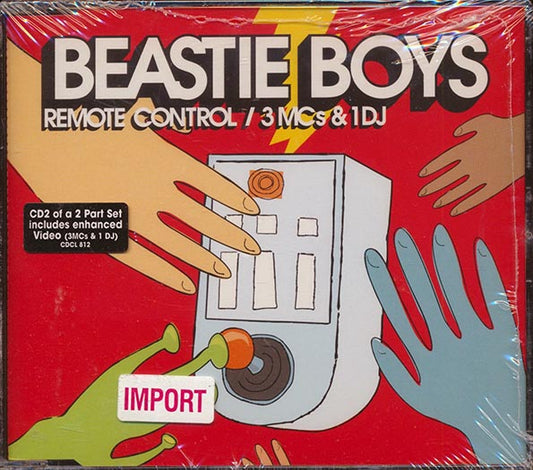 The Beastie Boys - Remote Control / 3MCs & 1 DJ CD