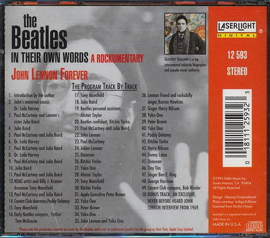 The Beatles - In Their Own Words: A Rockumentary (50 tracks)