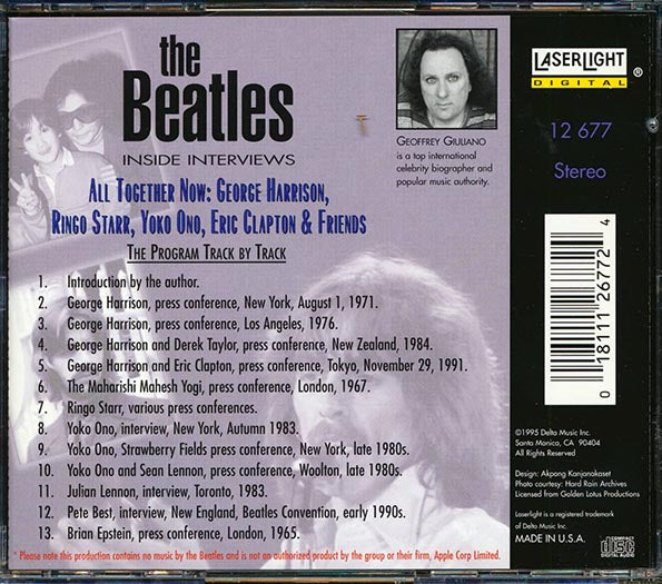 The Beatles - Inside Interviews