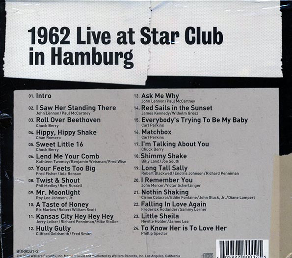 The Beatles - Live: At The Star-Club In Hamburg, Germany 1962 (incl. large booklet) (24-bit mastering)