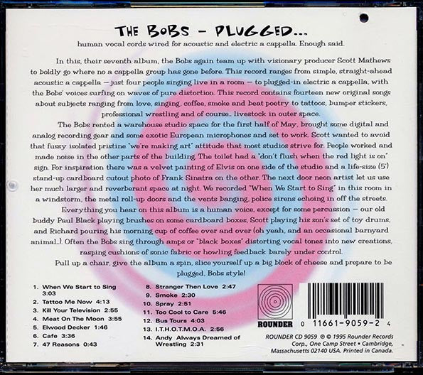 The Bobs - Plugged (marked/ltd stock)
