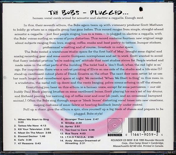 The Bobs - Plugged (marked/ltd stock)
