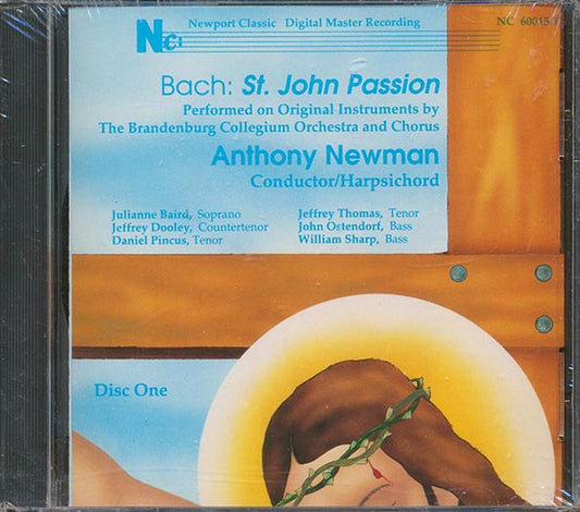 The Brandenburg Collegium Orchestra And Chorus - St. John Passion Part 1 + Part 2 (2xCD)