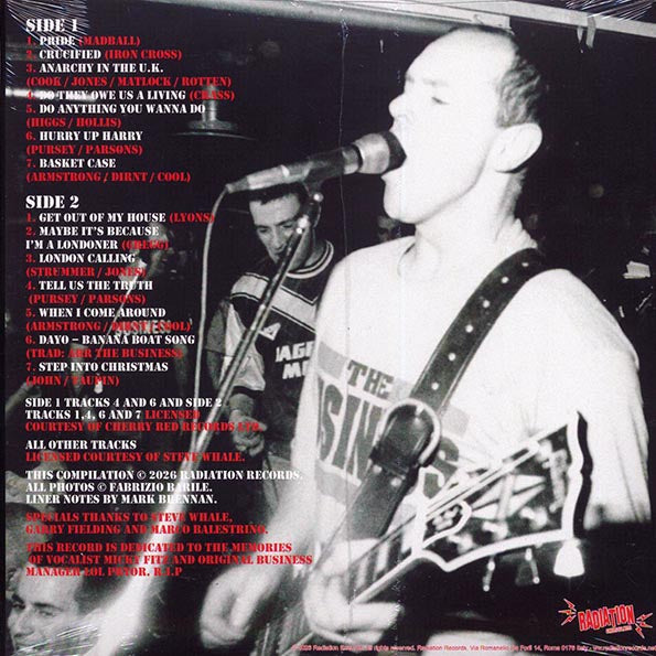 The Business - Under The Influence (ltd. 500 copies made) (red vinyl)