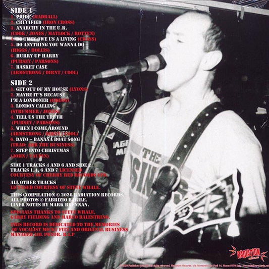 The Business - Under The Influence (ltd. 500 copies made) (red vinyl)