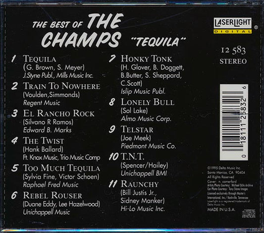The Champs - The Best Of The Champs: Tequila