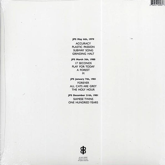 The Cure - BBC Sessions 1979-1981