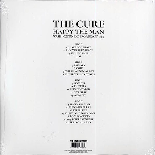 The Cure - Happy The Man: Washington DC Broadcast 1984 (2xLP)