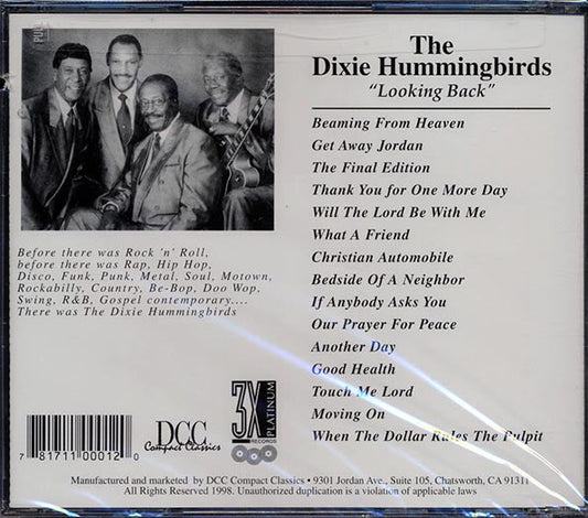 The Dixie Hummingbirds - Looking Back: A Retrospective (marked/ltd stock)