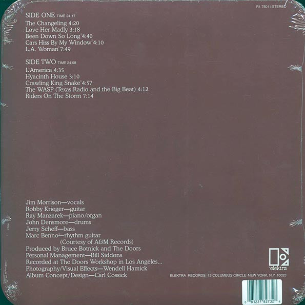 The Doors - LA Woman (Die-Cut Window Jacket) (ltd. ed.) (yellow vinyl) (radius corners)