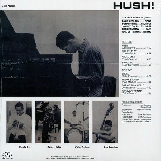 The Duke Pearson Quintet - Hush! (red vinyl)
