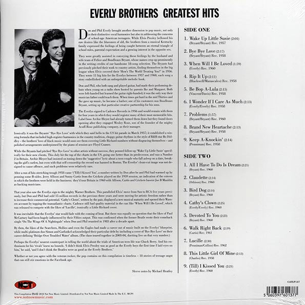 The Everly Brothers - Greatest Hits (180g)