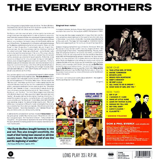 The Everly Brothers - The Everly Brothers (+4 bonus tracks) (180g)