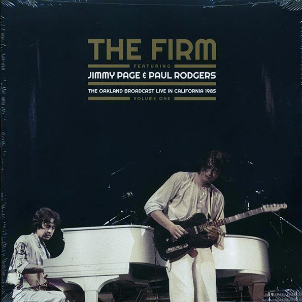 The Firm, Jimmy Page, Paul Rogers - The Oakland Broadcast Volume 1: Live In California 1985 (2xLP)