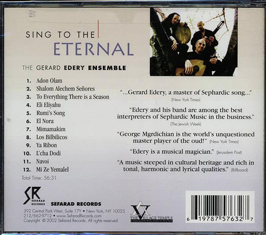 The Gerard Edery Ensemble - Sing To The Eternal