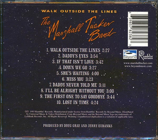 The Marshall Tucker Band - Walk Outside The Lines (marked/ltd stock)