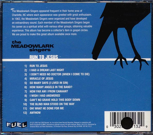 The Meadowlark Singers - Run To Jesus (marked/ltd stock)