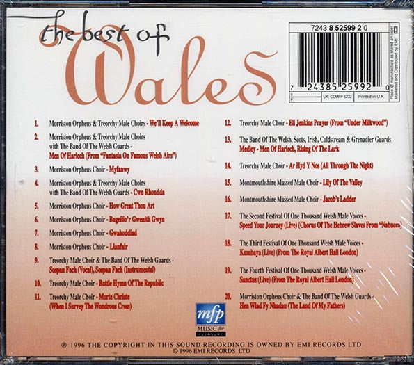 The Morriston Orpheus Choir, Treorchy Male Choir, Etc. - The Best Of Wales