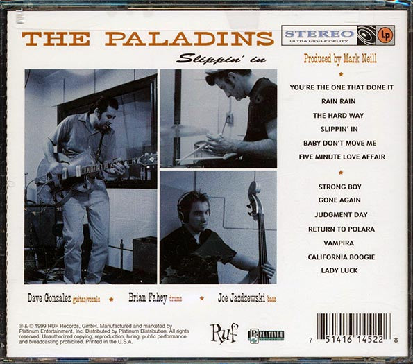 The Paladins - Slippin' In