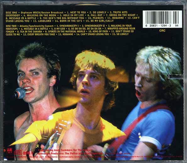 The Police - Live! (marked/ltd stock)