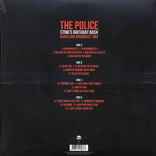 The Police - Sting's Birthday Bash: Barcelona Broadcast 1983 (2xLP)