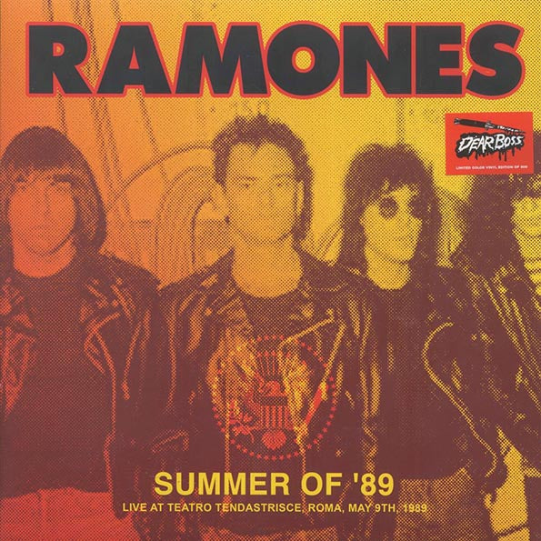 The Ramones - Summer Of '89: Live At Teatro Tandastrisce, Roma, May 9th, 1989 (ltd. 300 copies made) (white vinyl)