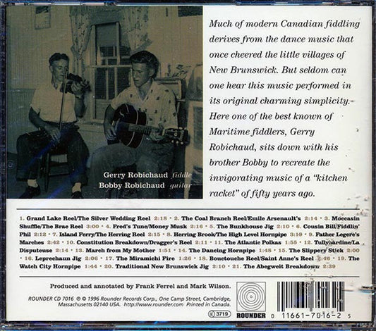 The Robichaud Brothers - The Slippery Stick: Traditional Fiddling From New Brunswick (incl. large booklet) (marked/ltd stock)