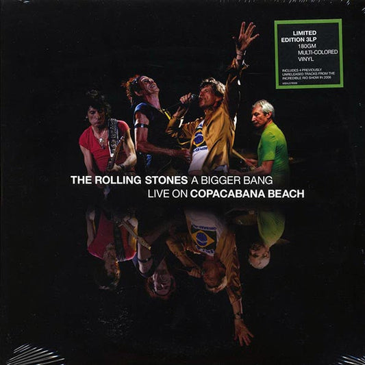 The Rolling Stones - A Bigger Bang: Live On Copacabana Beach (ltd. ed.) (3xLP) (colored vinyl)
