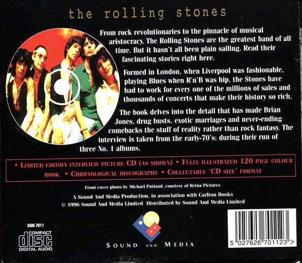 The Rolling Stones - Fully Illustrated Book And Interview Disc