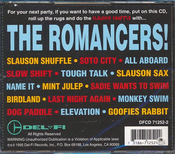 The Romancers - The Slauson Shuffle (marked/ltd stock)