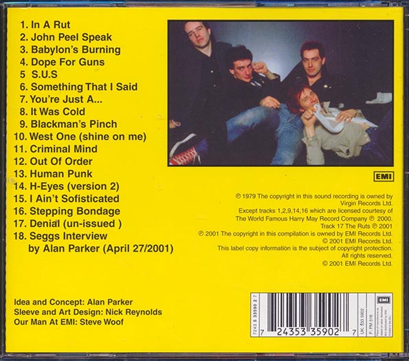 The Ruts - Bustin' Out: The Essential Ruts Collection
