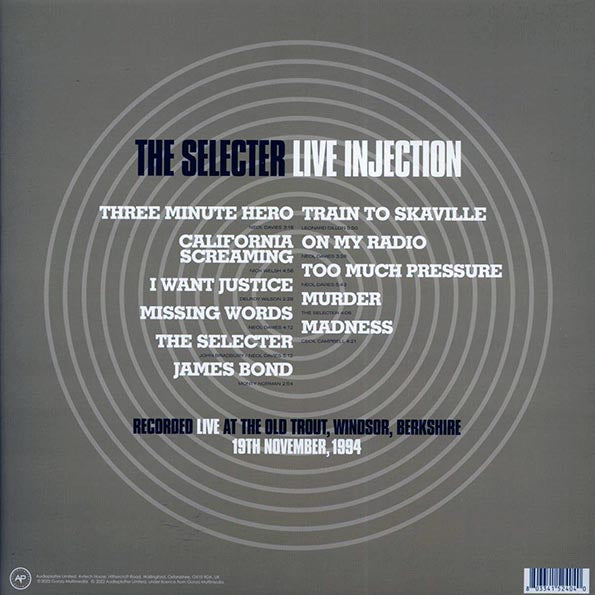 The Selecter - Live Injection (white vinyl)