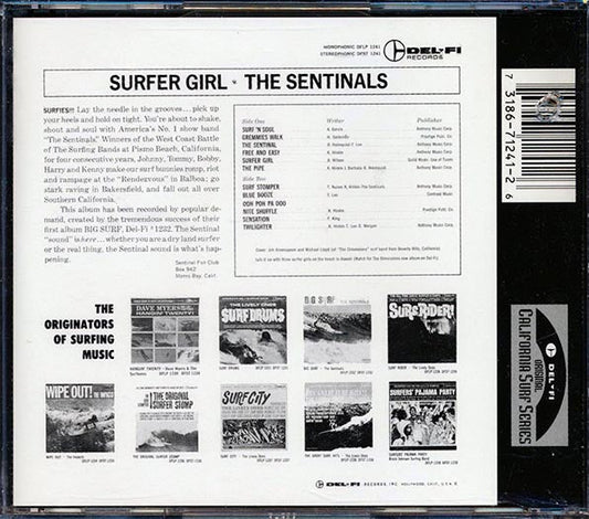 The Sentinals - Surfer Girl (marked/ltd stock)