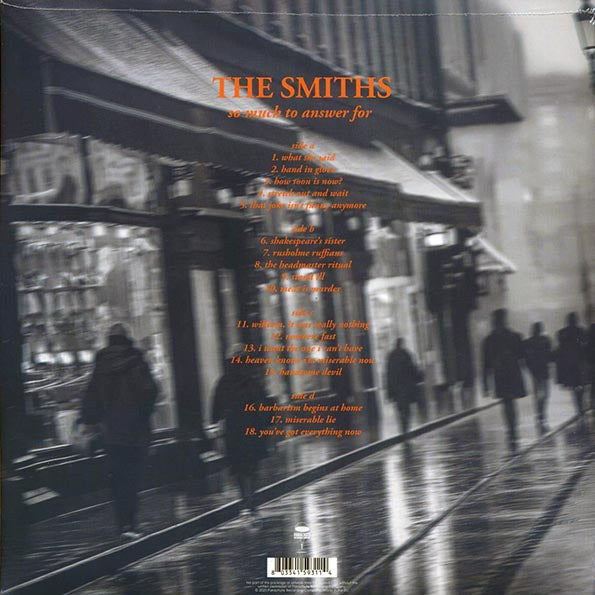 The Smiths - So Much To Answer For: Manchester, March 31st, 1985 (ltd. ed.) (2xLP) (clear vinyl)