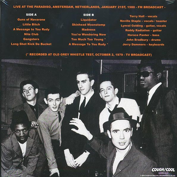 The Specials - Too Young To Dam: Live Old Grey Whistle Test, October 2, 1979 (ltd. 500 copies made) (white vinyl)