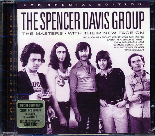The Spencer Davis Group - The Masters: With Their New Face On (41 tracks) (gold CD) (2xCD) (incl. large booklet) (marked/ltd stock) (remastered) CD