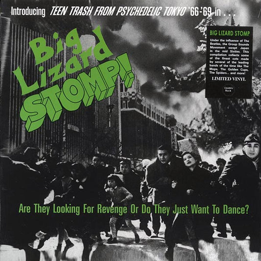The Spiders, The Mops, The Jaguars, Golden Cups, Etc. - Big Lizard Stomp! Teen Trash From Psychedelic Tokyo '66-'69