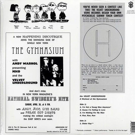 The Velvet Underground - Live At The Gymnasium: New York 1967